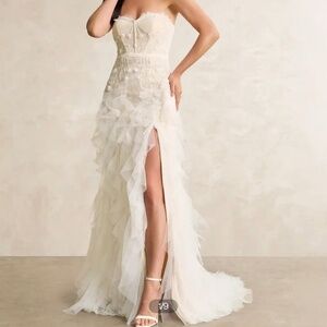 Wedding dress, mother of the bride dress